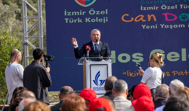 Güzelbahçe’de can dostlar için yeni yaşam alanı açıldı