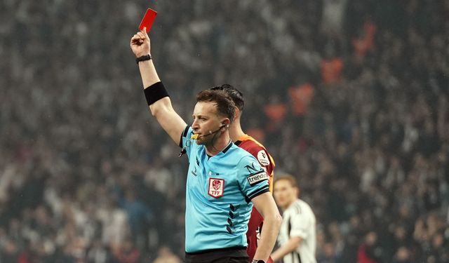 Son 5 derbide 5 kırmızı kart! Galatasaray - Beşiktaş derbisinde yine kart çıkar mı?