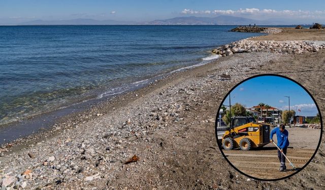 İzmir Büyükşehir’den Güzelbahçe’ye yeni plaj müjdesi
