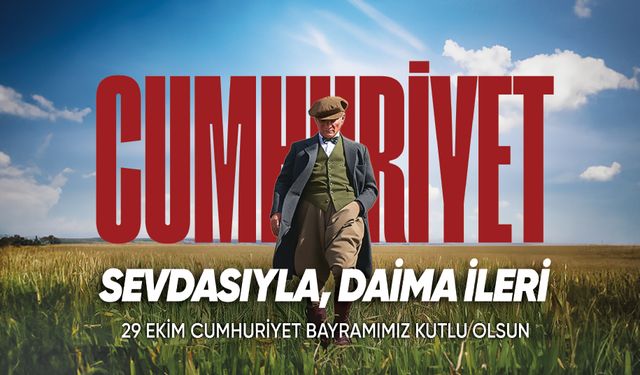 Karşıyaka Belediye Başkanı Yıldız Ünsal'dan 29 Ekim kutlama mesajı