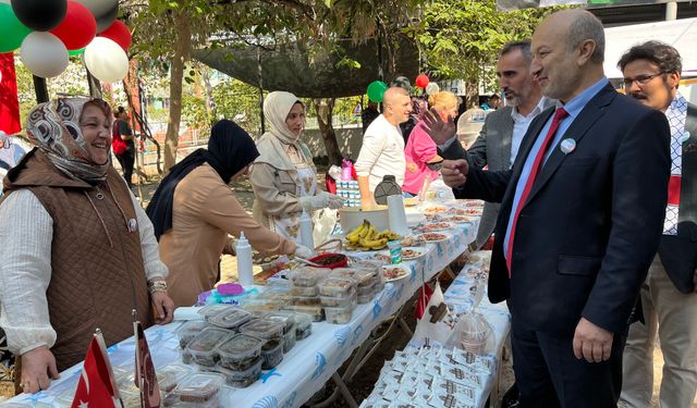 Karşıyaka’dan Gazze’ye uzanan yardım eli: Hayır Çarşısı büyük ilgi gördü