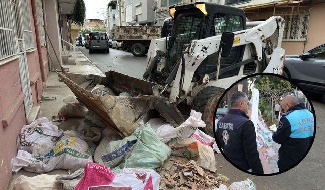 Konak Belediyesi kaçak moloz dökümüne savaş açtı