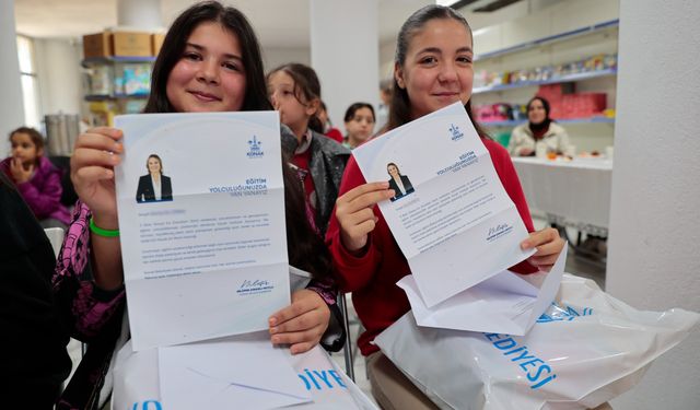 Konak’ta kız çocukları unutulmaz bir gün yaşadı!