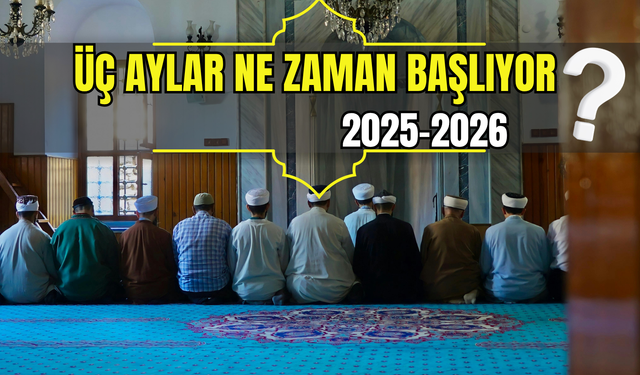 Üç Aylar ne zaman başlıyor 2026? Receb, Şaban, Ramazan tarihi ne zaman? Dini günler takvimi