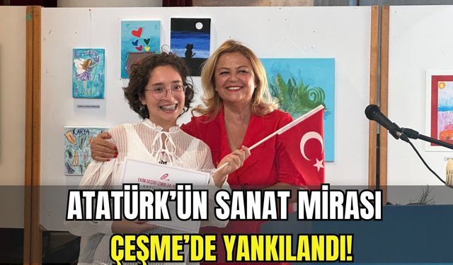 Ekim Geçidi 24. Yıl Sergisi Çeşme’de sanatseverlerle buluştu