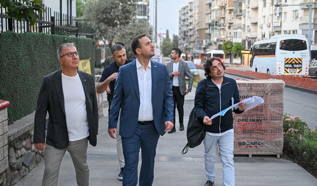 Bornova’da sabah sürprizi: Başkan Eşki sokak sokak inceledi!