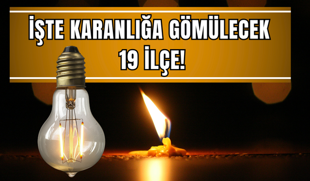 İzmir’de 25 Aralık Perşembe günü planlı kesinti! Gediz Elektrik duyurdu