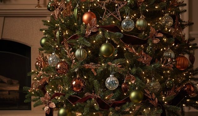 2026 yılbaşı ağacı trendleri: Sofistike renkler ve kış beyazı teması öne çıkıyor