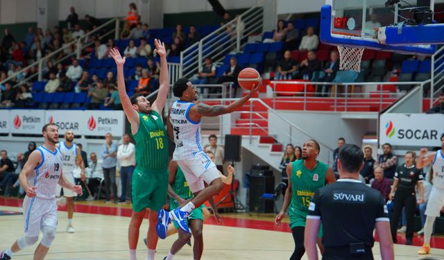 Aliağa Petkimspor evinde şok yaşadı: 70-79