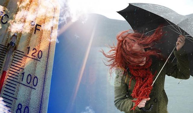 Rüzgarın hızıyla şaşırtacak hava durumu: Pazartesiye hazır mısınız?