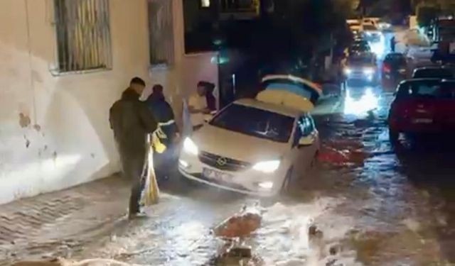 Çeşme’de bir aylık yağış bir gecede düştü!