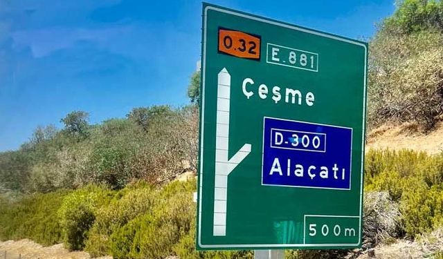 Çeşme'deki motosiklet kazası can aldı