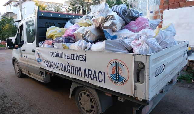 Dikili Belediyesi’nden kışa sıcak dokunuş