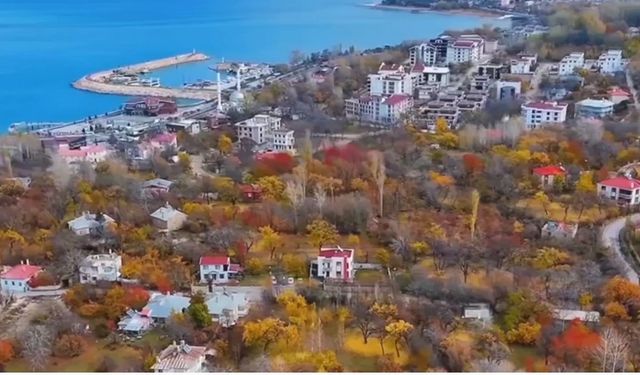 Doğu’nun inci şehrinde sonbahar güzelliği nefesleri kesti!