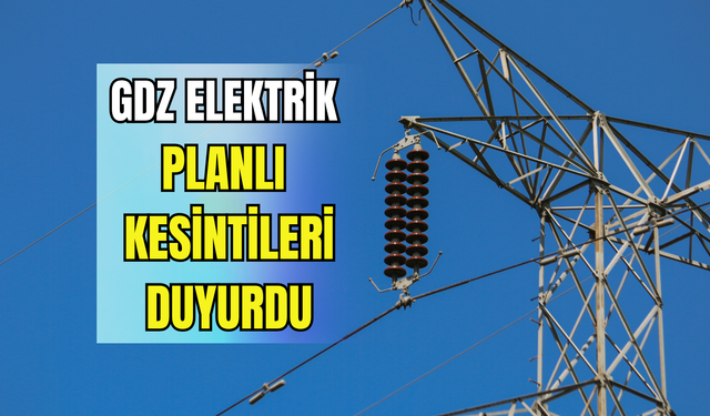 İzmir’de 16 Ocak Cuma günü planlı kesinti! Gediz Elektrik duyurdu