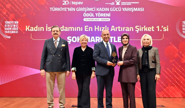 ‘Kadın İstihdamını En Hızlı Artıran Şirket’ ödülüne layık görüldü