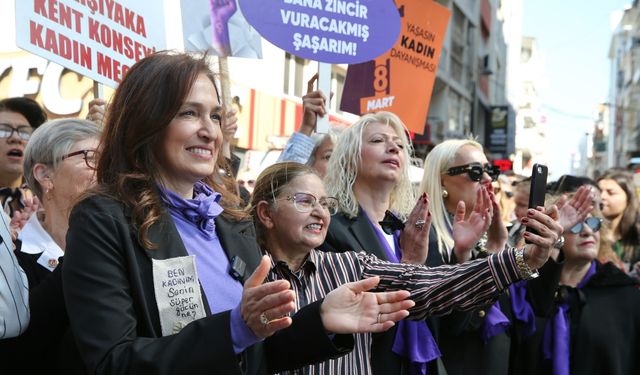 Karşıyaka’dan kadına yönelik şiddete karşı güçlü mesaj