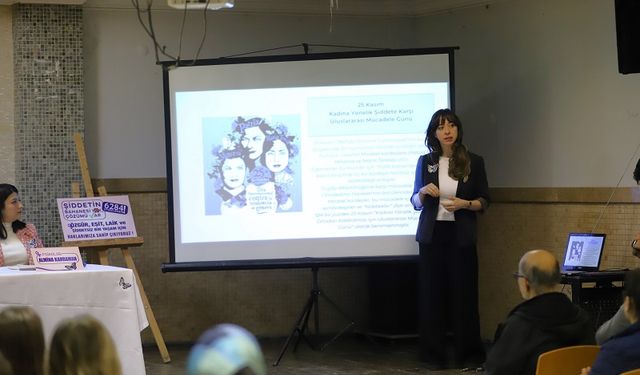 Menderes’te kadına şiddetle mücadele etkinliği!