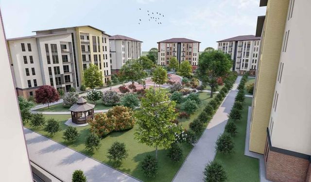 Menemen’de TOKİ projeleri hız kesmiyor!