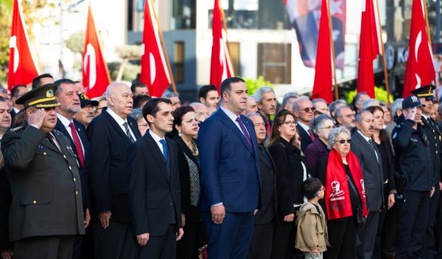 Narlıdere’de 2 dakika sessizlik ve sonsuz minnet