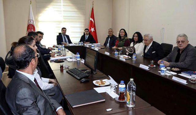 Adli Destek ve Mağdur Hizmetleri Koordinasyon Kurulu toplantısı yapıldı
