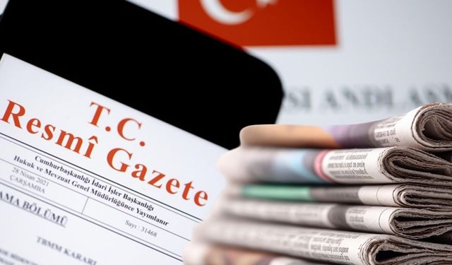 Adalet ve İçişleri Bakanlığında Bakan Yardımcılıklarına atamalar ve görevden almalar Resmi Gazete'de