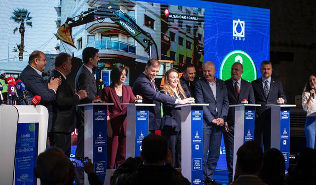 Başkan Tugay İzmir’de büyük altyapı dönüşümünü başlattı