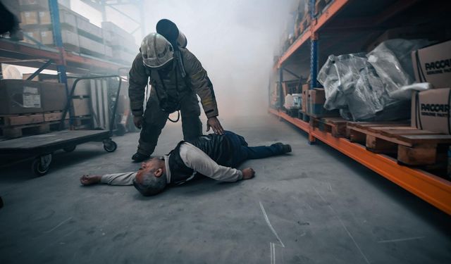 Deprem sonrası çıkan yangın tatbikatı İzmir’de gerçek alarm yarattı!