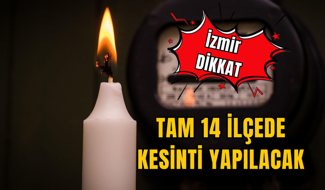 Gediz Elektrik duyurdu! İşte ilçe ilçe 6 Aralık İzmir elektrik kesintisi
