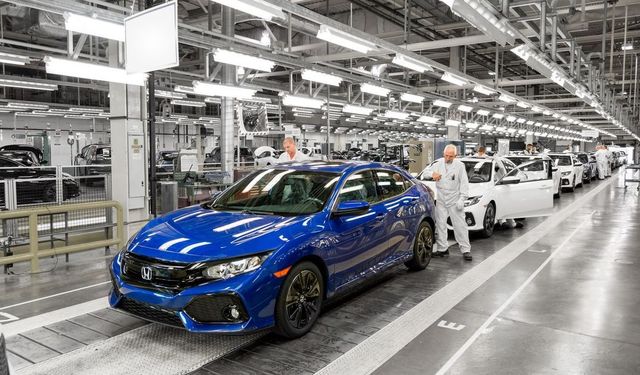 Honda çip krizi nedeniyle üretimde frene bastı!
