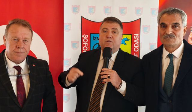 İzmir şoför esnafı yılın son toplantısında buluştu