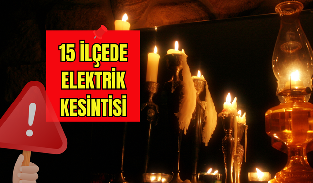 İzmir’de 10 Aralık Çarşamba günü planlı elektrik kesintisi: Gediz Elektrik duyurdu