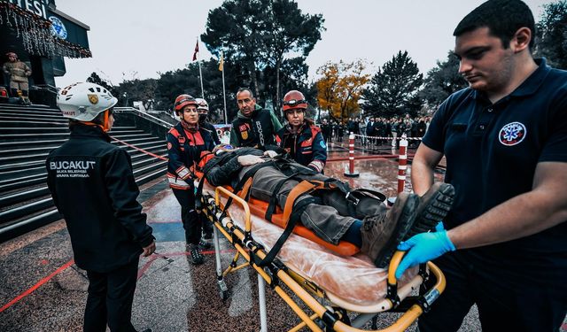 İzmir’de itfaiye ve BUCAKUT’tan örnek iş birliği