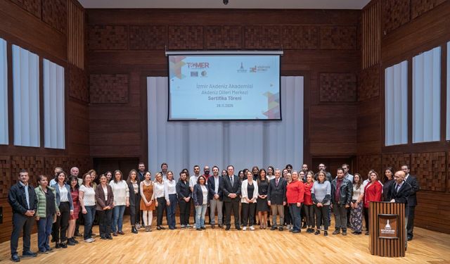 İzmir'in çok dilli yapısı sertifikayla taçlandı