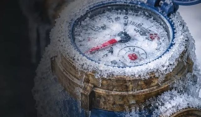 İZSU uyardı: Don olayları sayaç ve tesisatları tehdit ediyor!