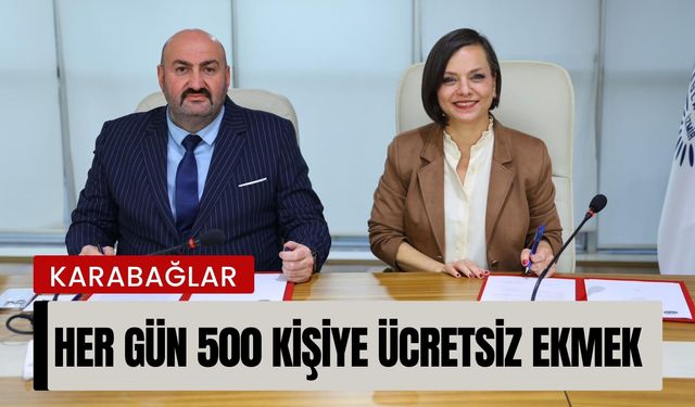 Karabağlar’da askıda ekmek dayanışması büyüyor