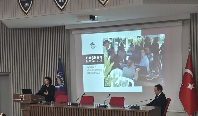 Karabağlar Belediyesi sempozyumda parladı!