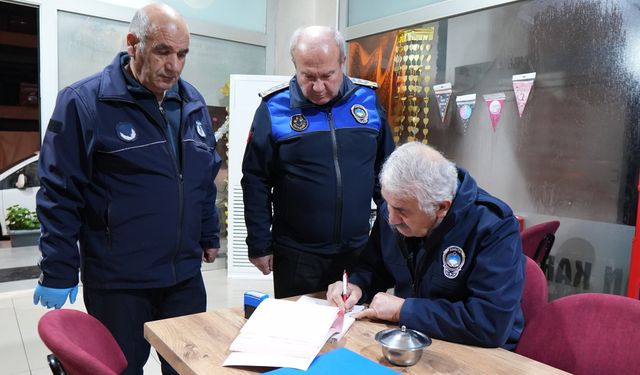 Kemalpaşa zabıtasından denetim mesaisi