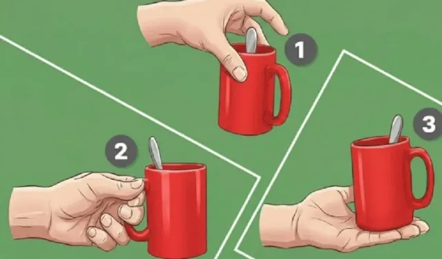 Kişilik testinde yeni trend: Bir kupayı tutuş şekliniz liderlik potansiyelinizi gösteriyor