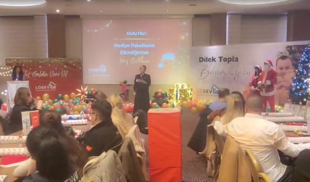 LÖSEV’den lösemili çocuklara yeni yıl sürprizi: Dilek Topla Benim İçin kampanyası İzmir’de