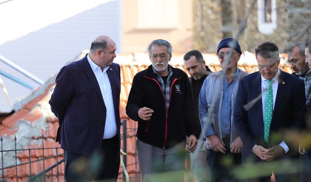 Menderes’te kritik inceleme! Başkan Çiçek harekete geçti