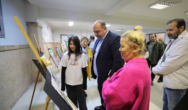 Menderes’te Toprak Temalı Resim Yarışması ödülleri sahiplerini buldu