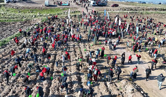 Menemen’de 'İyi ki Doğdun Bebek Hatıra Ormanı' kuruldu