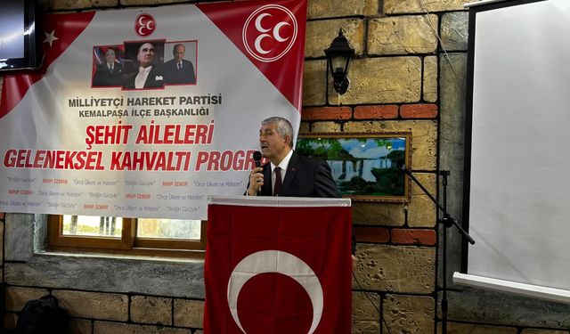 MHP İzmir teşkilatı şehit ailelerini yalnız bırakmadı