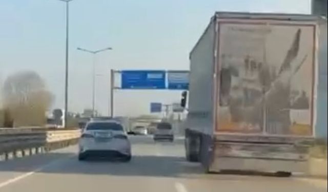 Nefes Kesen Takip: Dur İhtarına Uymayan Ehliyetsiz TIR Sürücüsü Silahla Durduruldu