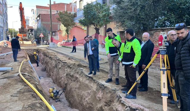 Ödemiş’te altyapı atağı: 200 milyonluk yatırım hızlandı