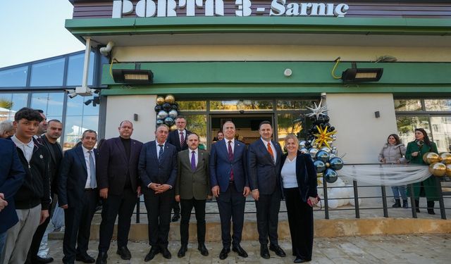 Sarnıç’ta yeni kamusal alan: Porta 3 kapılarını açtı
