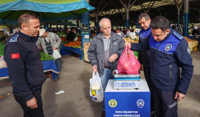 Semt pazarlarında ‘Tartı Kontrol Noktası’ uygulaması başladı