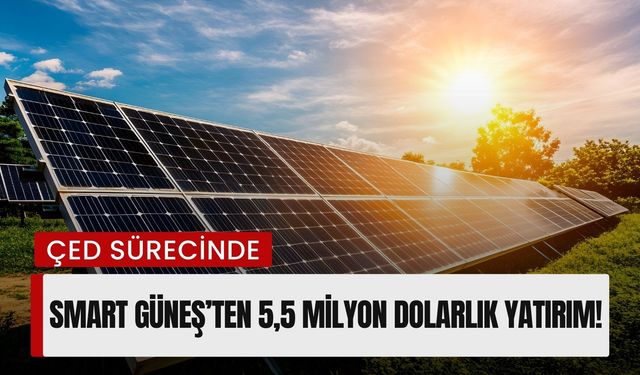 Smart Güneş karını artıracak yeni GES projesini açıkladı