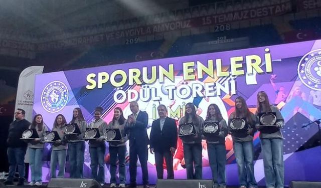 Sporun Enleri Töreni’nde Ege Üniversitesi damgası!